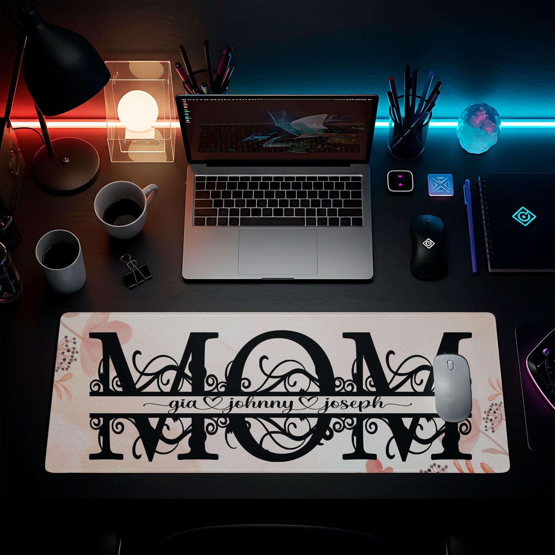 Personalized MOM Desk Pad - HEYITSTRENDY