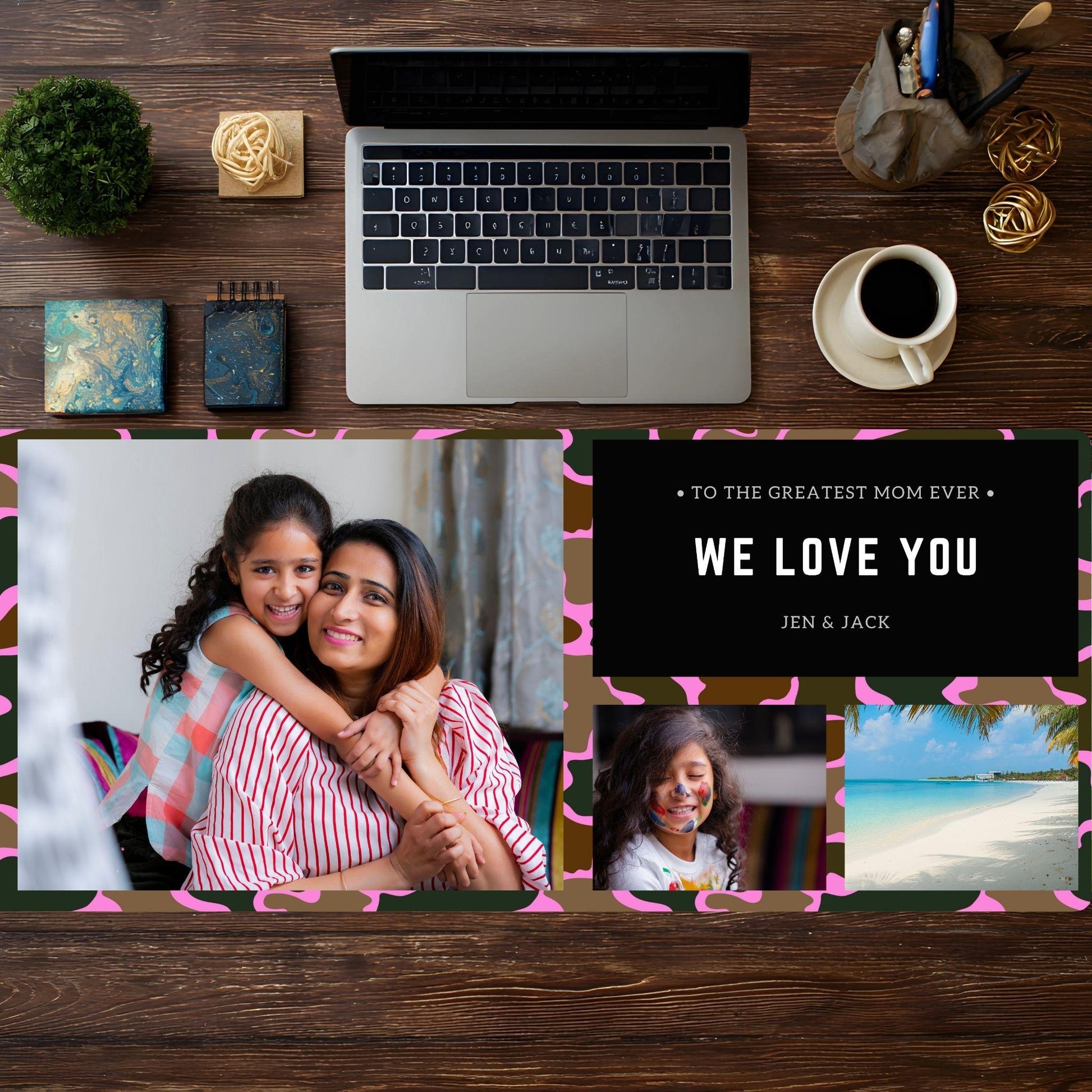 Personalized Photo Desk Pad - HEYITSTRENDY