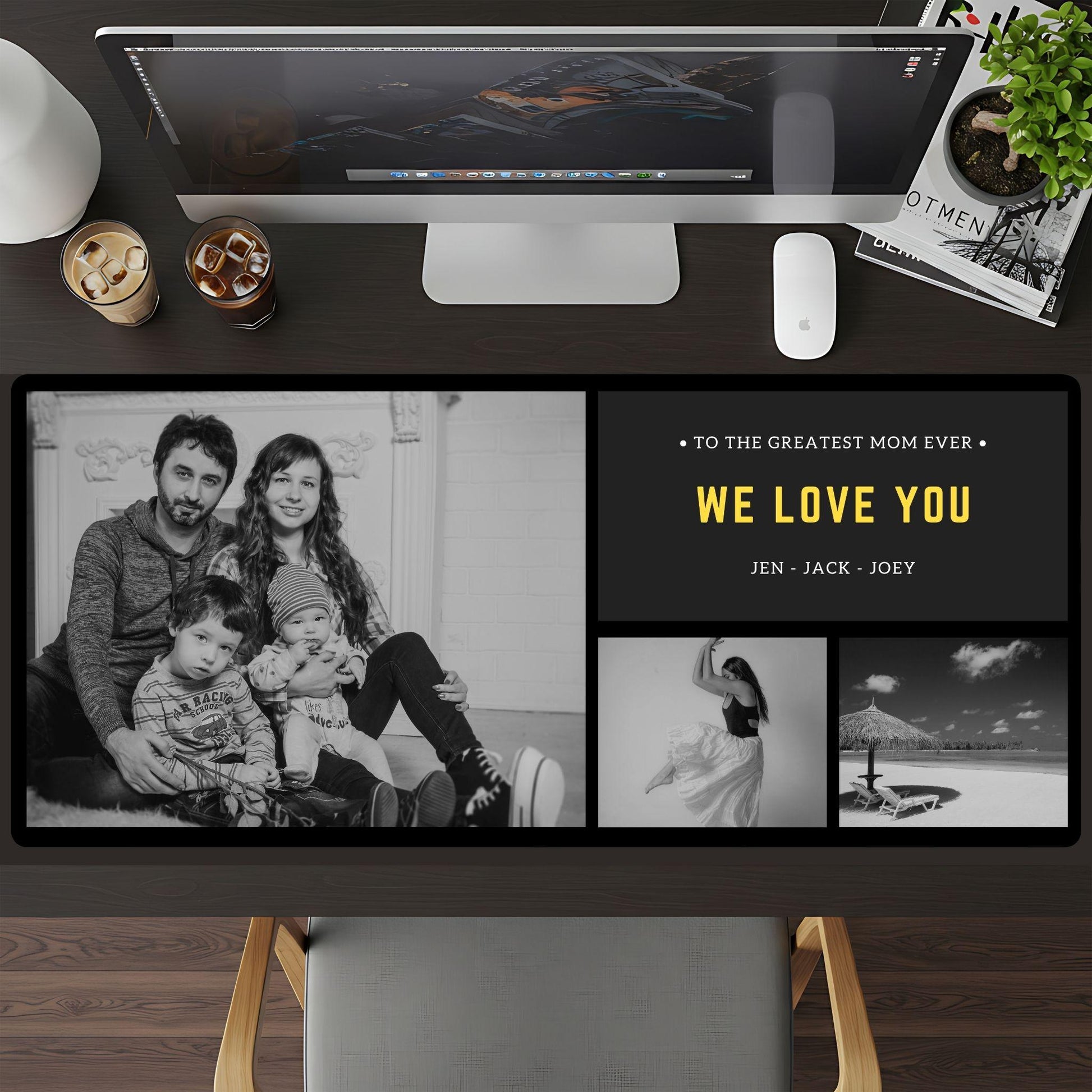 Personalized Photo Desk Pad - HEYITSTRENDY