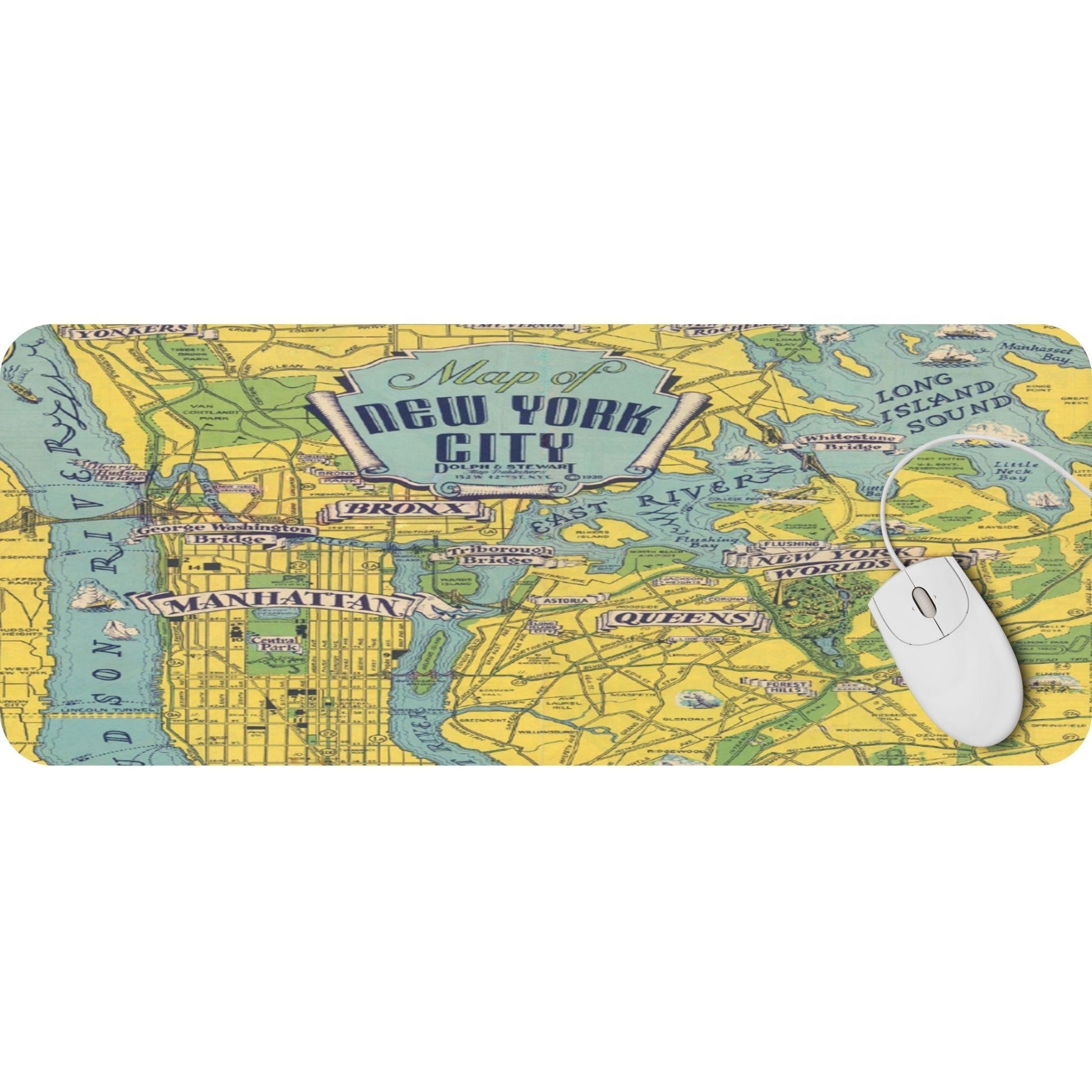 Pictorial Map of NYC - HEYITSTRENDY