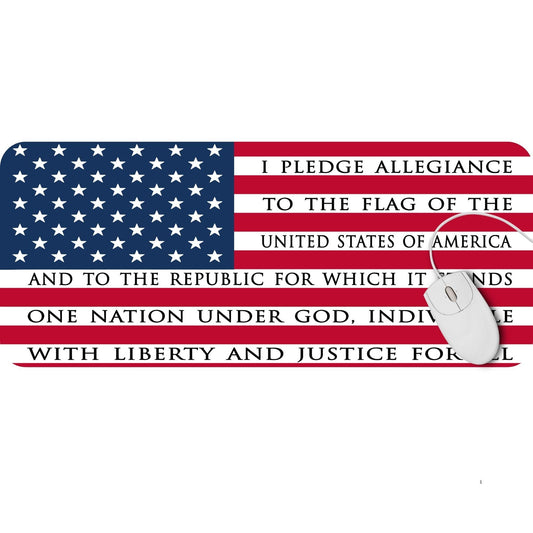 Pledge Allegiance USA Flag Desk Pad - HEYITSTRENDY