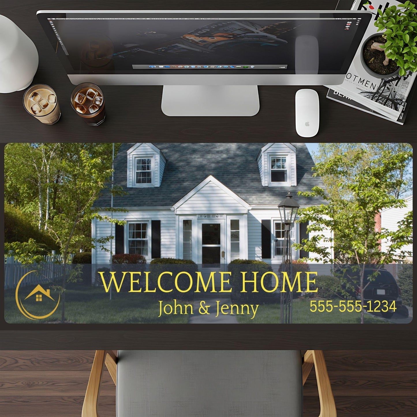 Real Estate Agent Desk Pad - HEYITSTRENDY