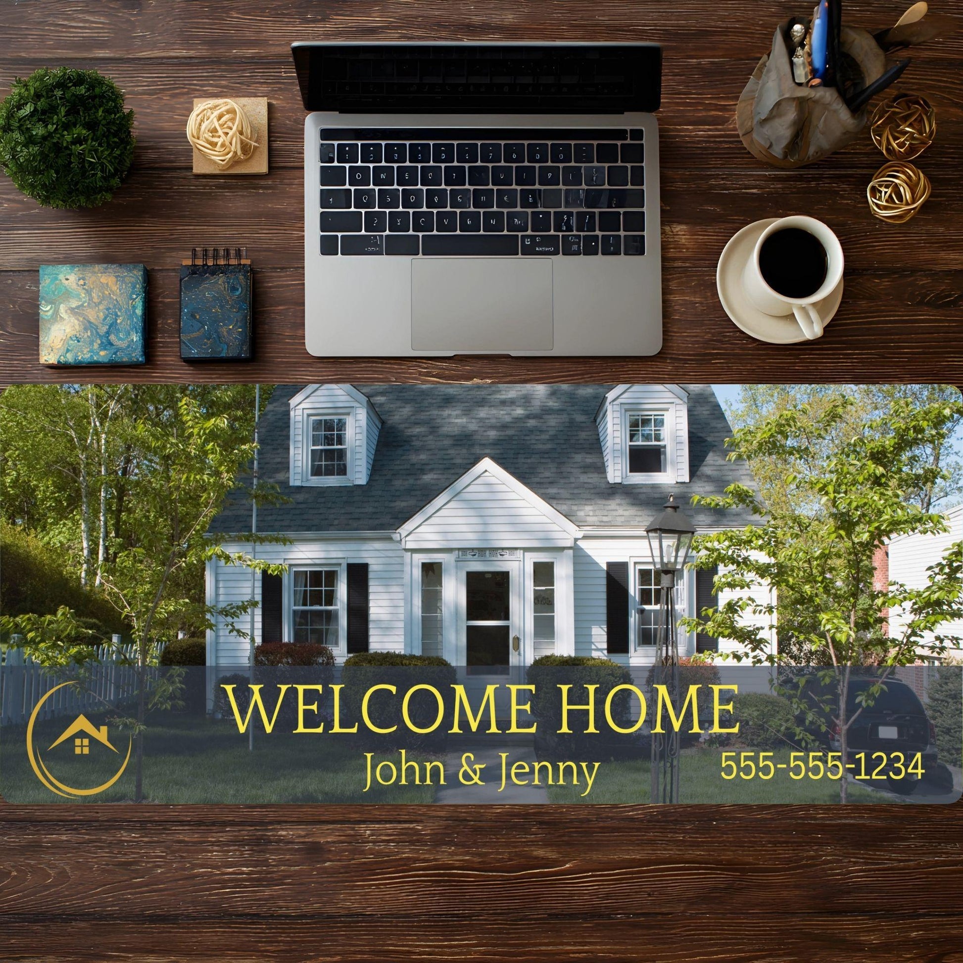 Real Estate Agent Desk Pad - HEYITSTRENDY