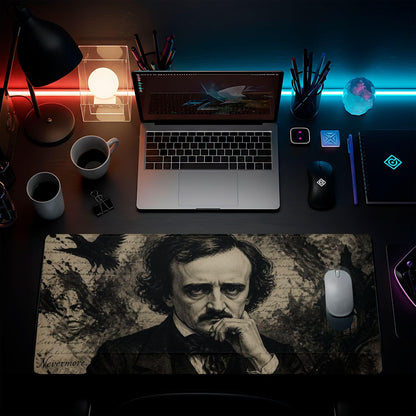 The Edgar Allen Poe Desk Pad - HEYITSTRENDY