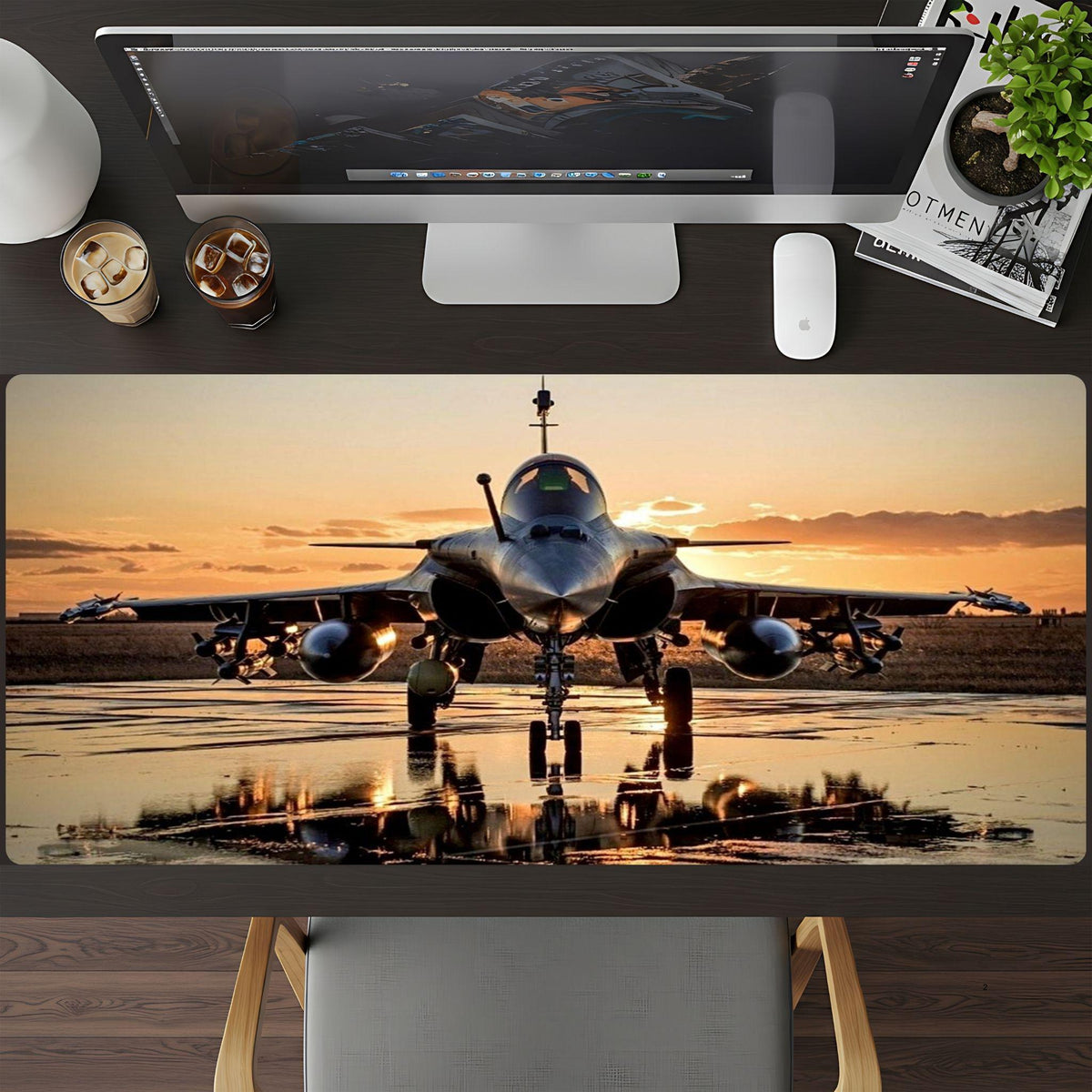 The Fighter Jet Desk Pad - HEYITSTRENDY