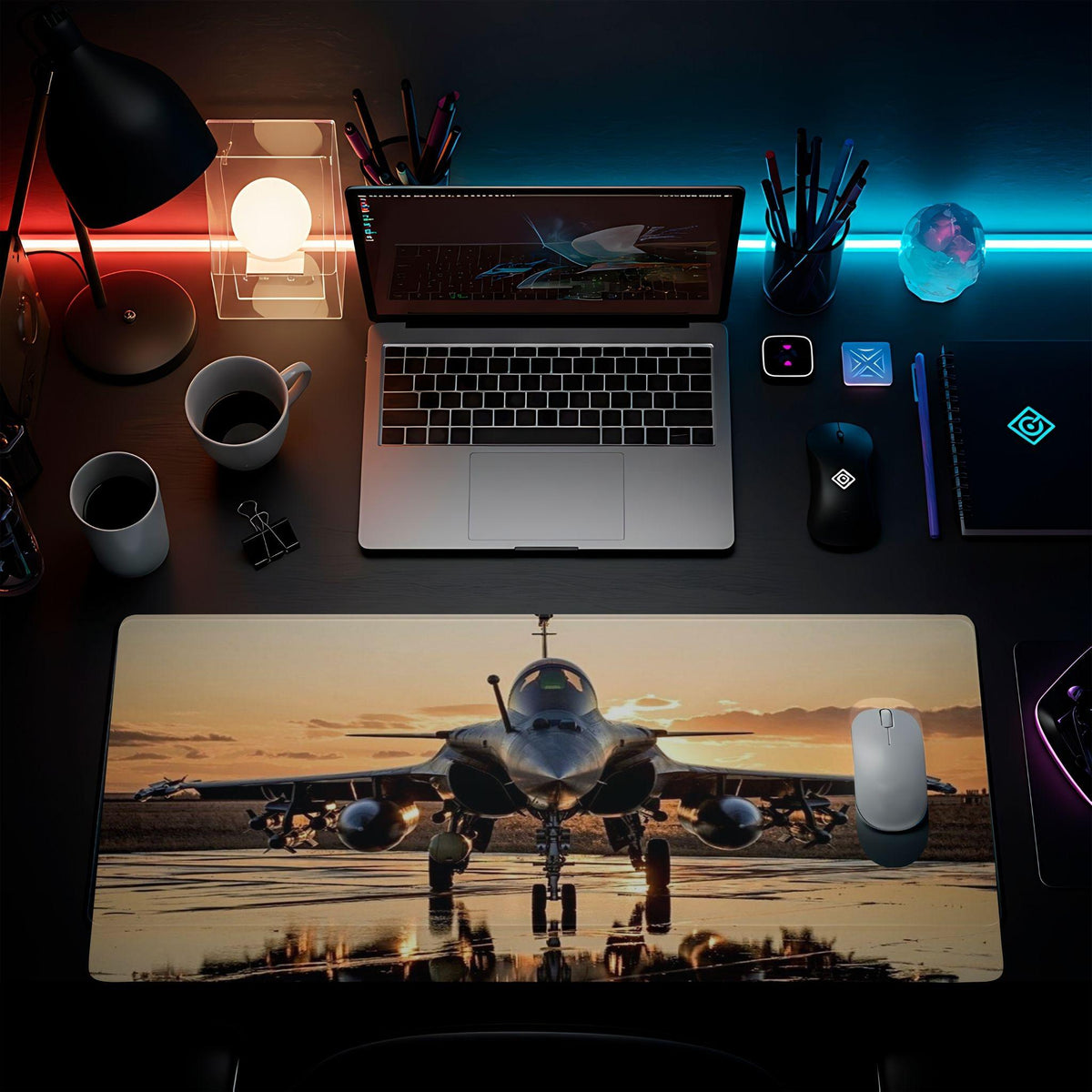 The Fighter Jet Desk Pad - HEYITSTRENDY