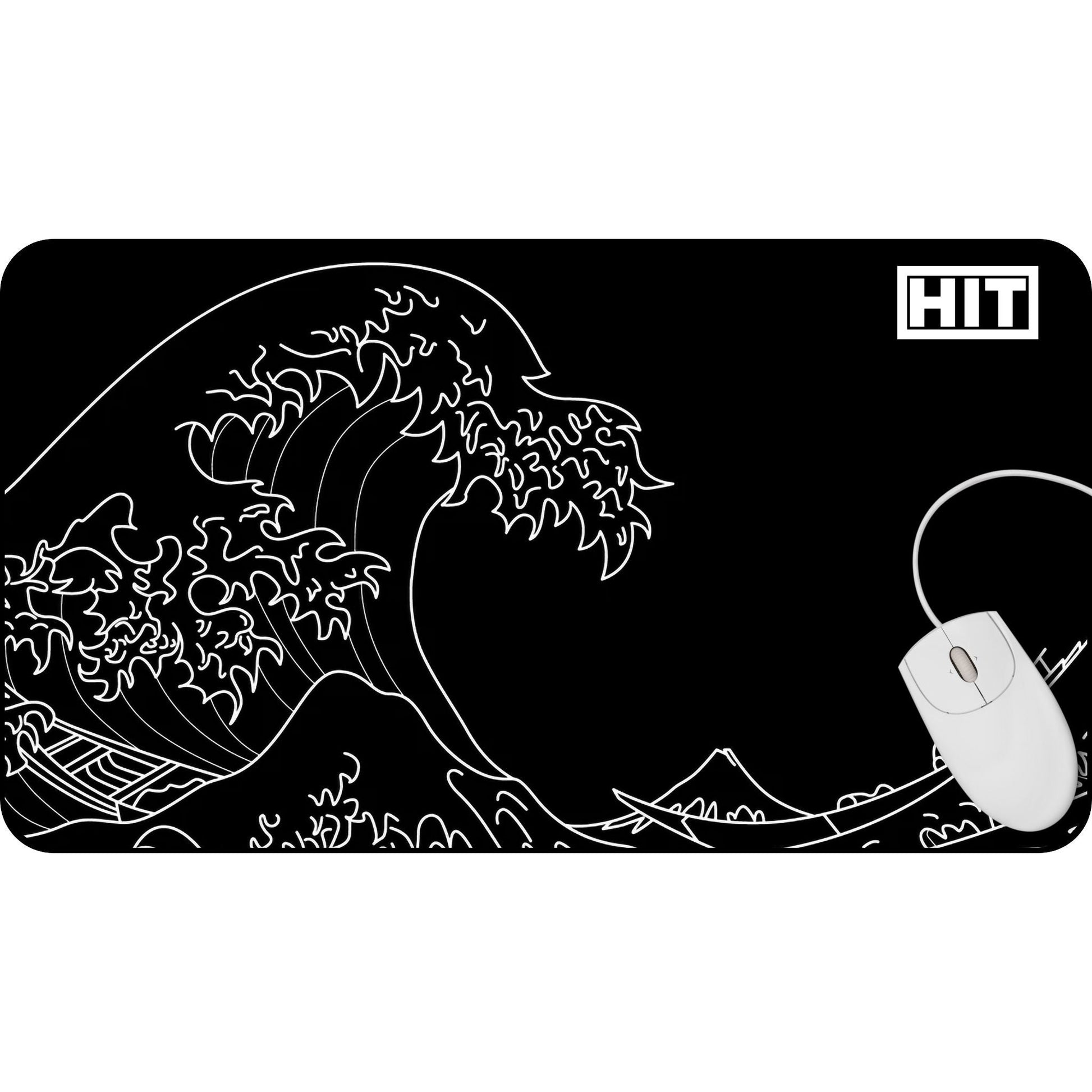 The Great Wave in Black and White - HEYITSTRENDY