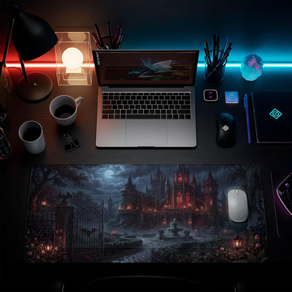 The Vampire Castle Desk Pad - HEYITSTRENDY