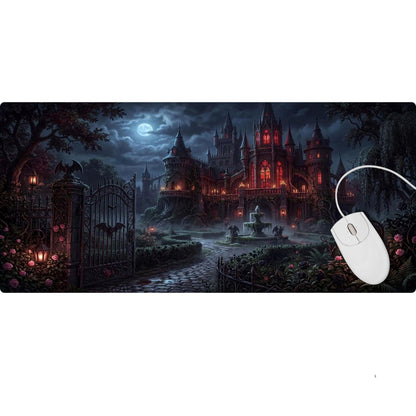 The Vampire Castle Desk Pad - HEYITSTRENDY