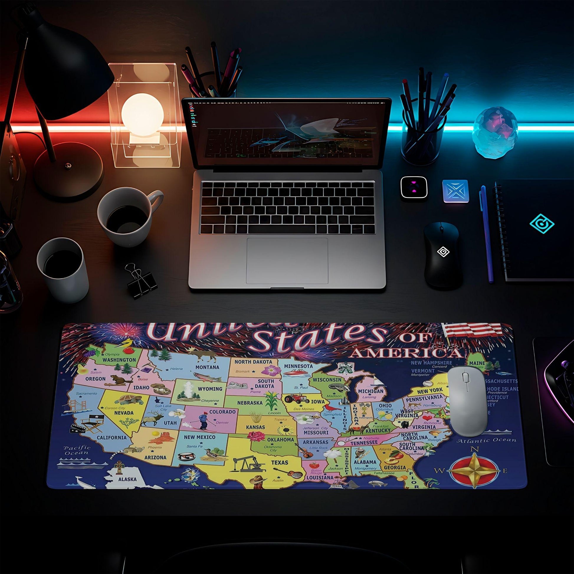 USA MAP Drawing - HEYITSTRENDY