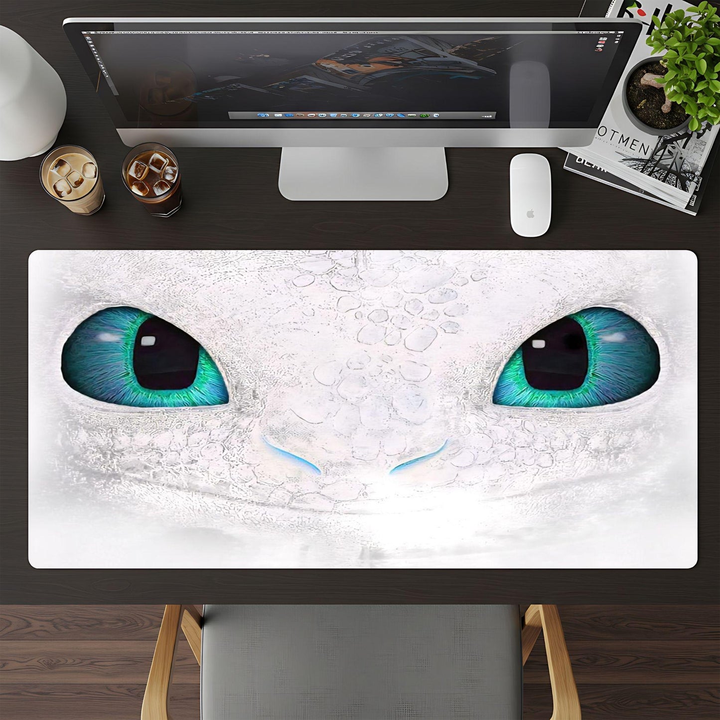 White Dragon Eyes - HEYITSTRENDY