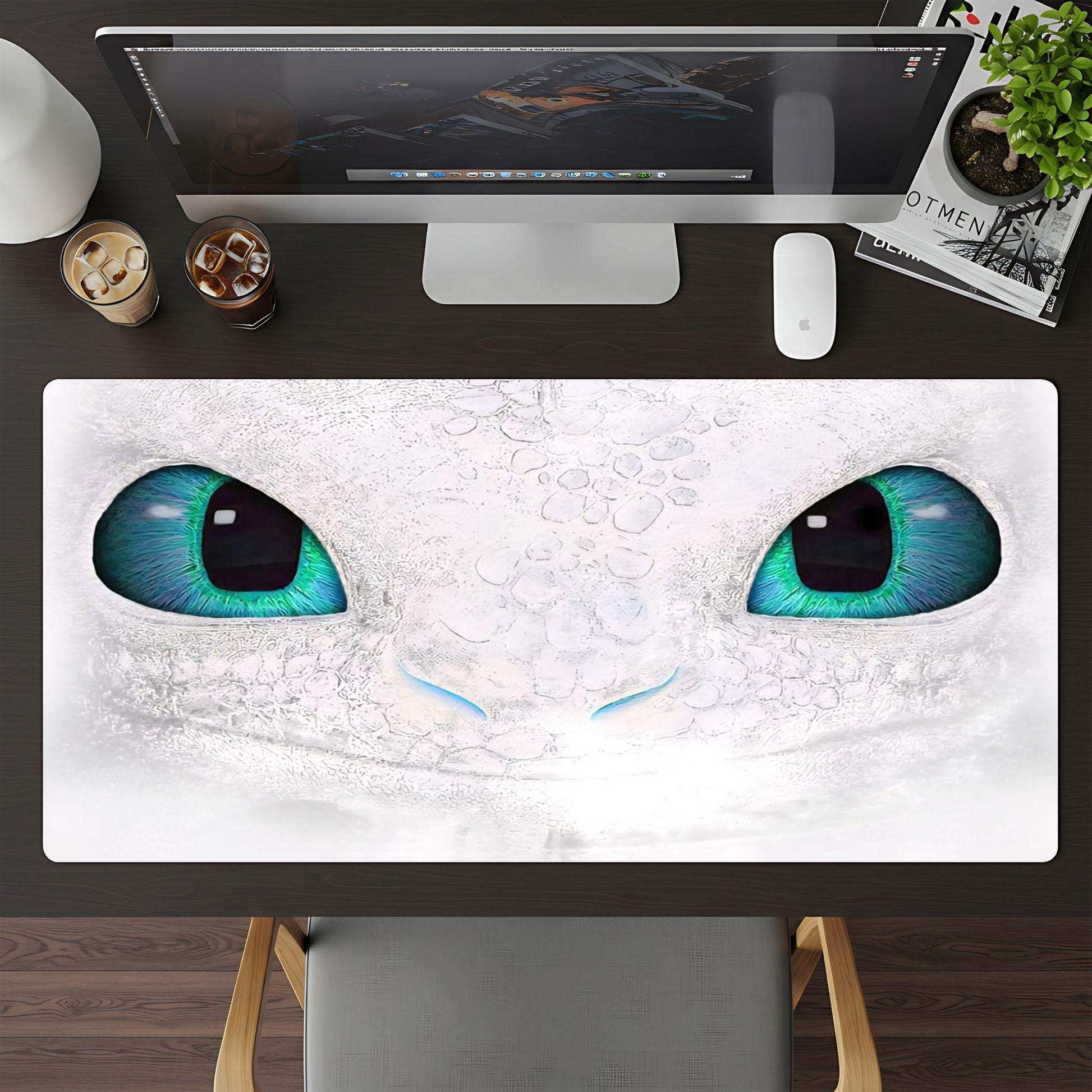 White Dragon Eyes - HEYITSTRENDY