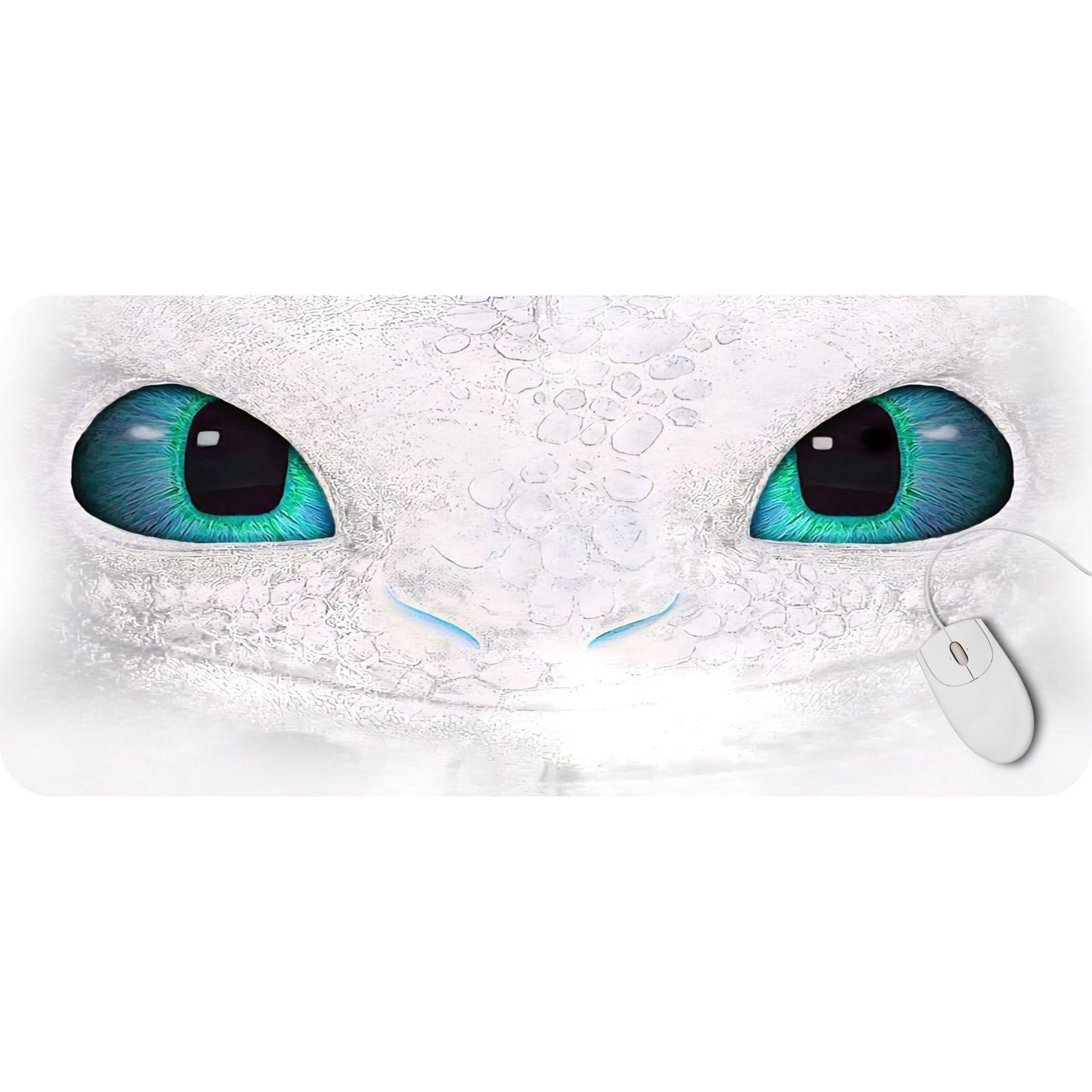 White Dragon Eyes - HEYITSTRENDY